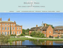 Tablet Screenshot of delbury.co.uk